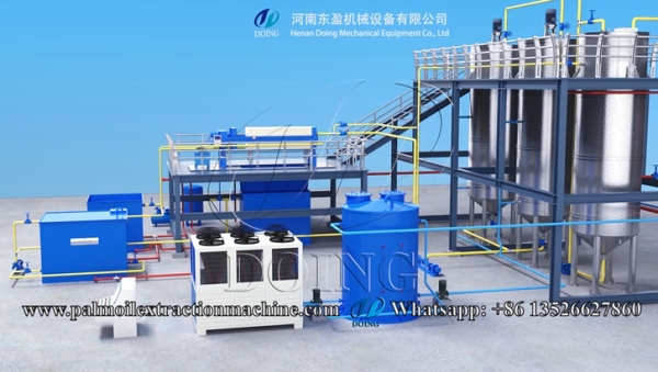 palm oil fractionation plant
