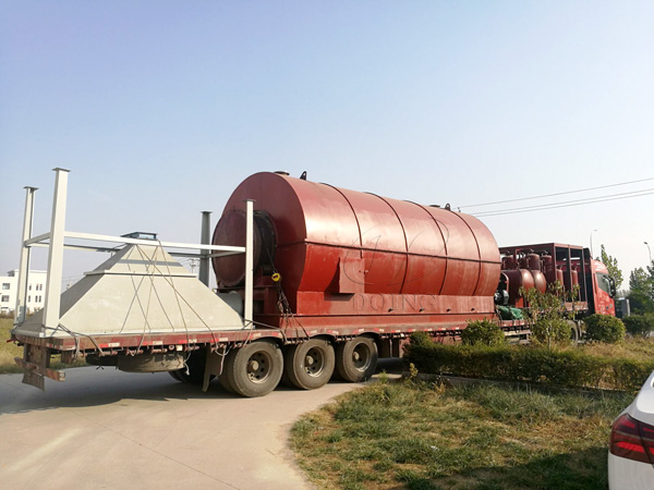 waste tyre pyrolysis plant