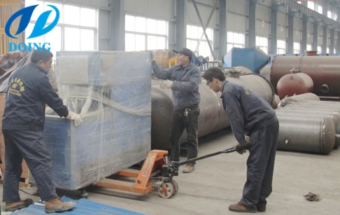 Machines of cooking oil bottle filling plant sold to Uzbekistan