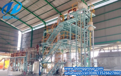 30tpd vegetable oil refinery plant project in Indonesia