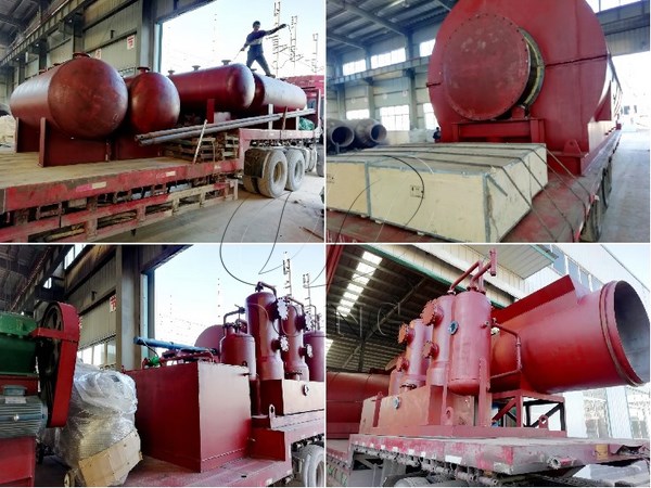 waste tire pyrolysis plant