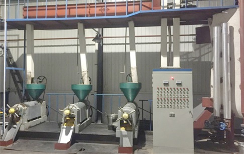 Peanut oil extraction machine