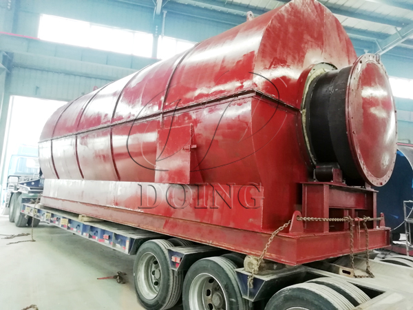 tyre pyrolysis machine