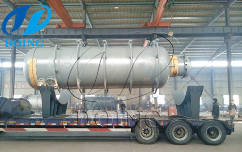 15tph palm fruit sterilizing machine loaded and sent to Mexico