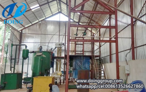 1tpd palm oil processing plant project is installing in Nigeria