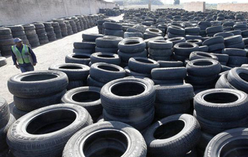 How to start a tyre recycling business in South Africa?