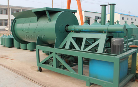 The automatic feeder can improve the feeding speed of waste tyre pyrolysis plant