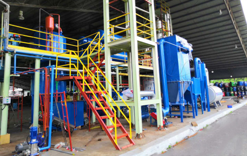 Waste plastic to diesel processing machine
