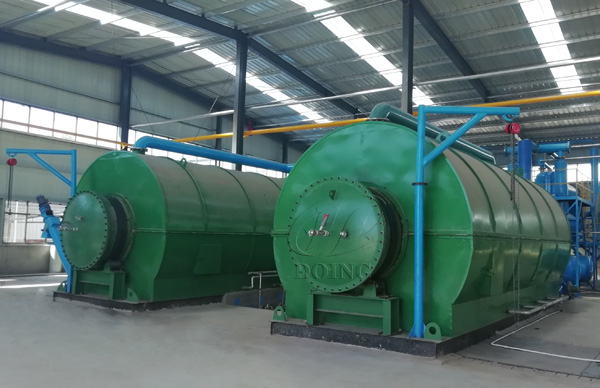 tyre recycling machine