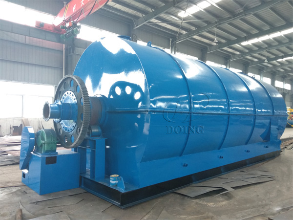 waste tyre to fuel oil machine