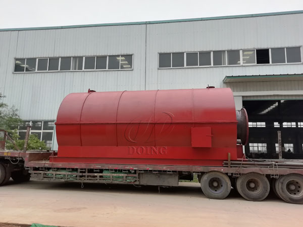 waste tyre pyrolysis plant