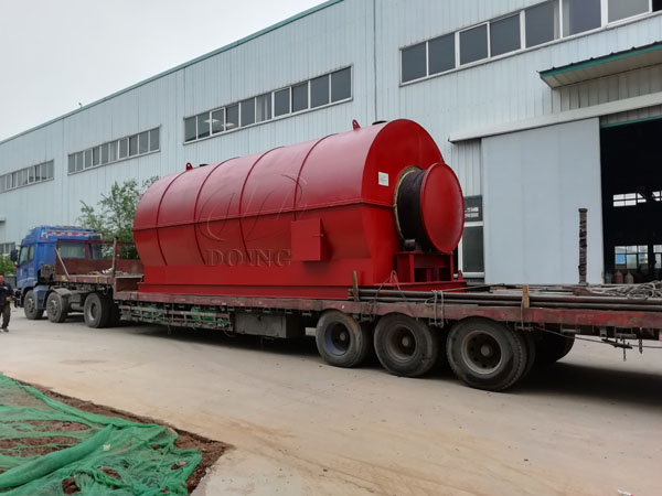 waste tyre pyrolysis plant