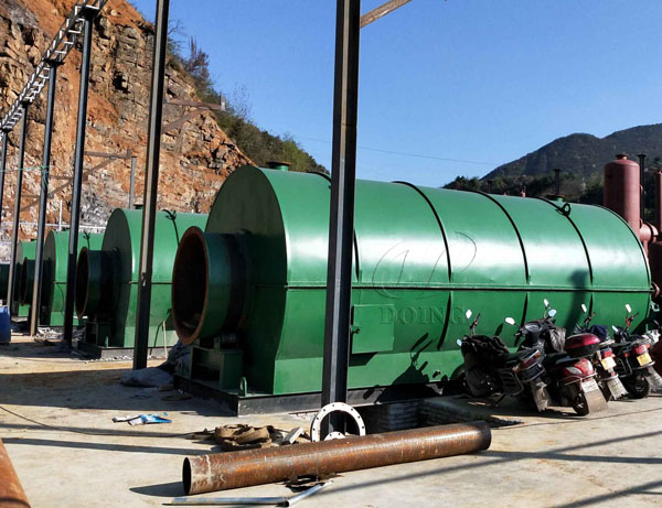 tire pyrolysis plant