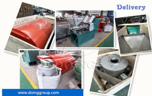 2tpd groundnut oil press machine ordered by Nigerian customer are ready to be shipped