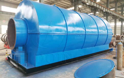 What are the advantages of DOING plastic pyrolysis reactor design?