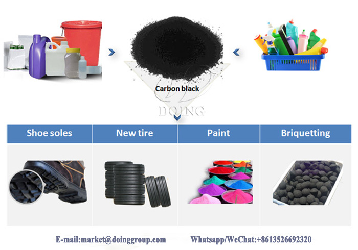 plastic recycling to fuel oil machine