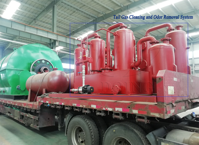 tire pyrolysis plant