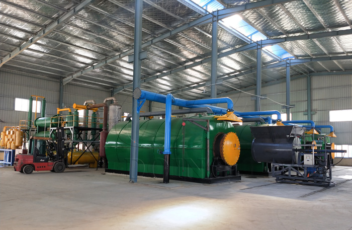 tire pyrolysis plant