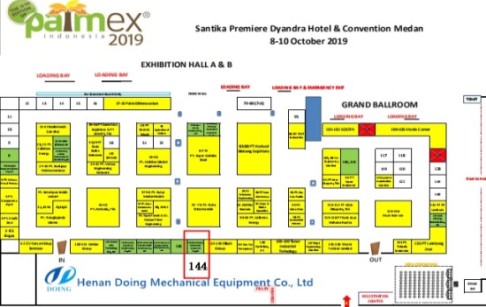 Doing Company welcome you to attend Palmex Indonesia 2019 Expo