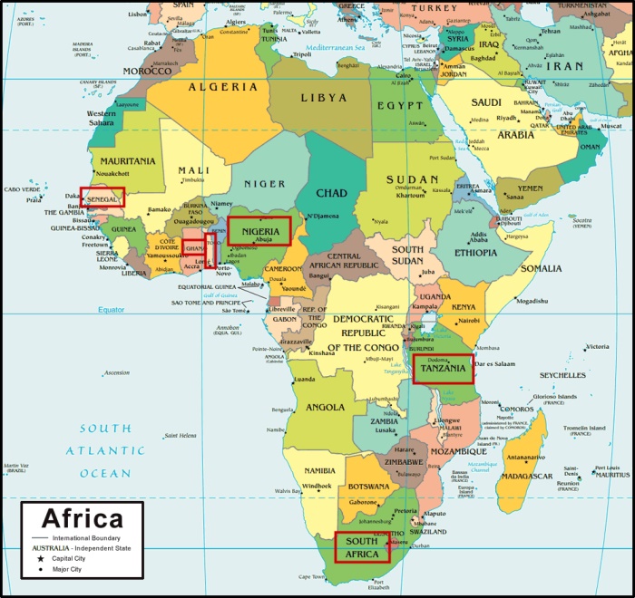 groundnut oil production country in Africa