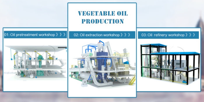 vegetable oil production plant