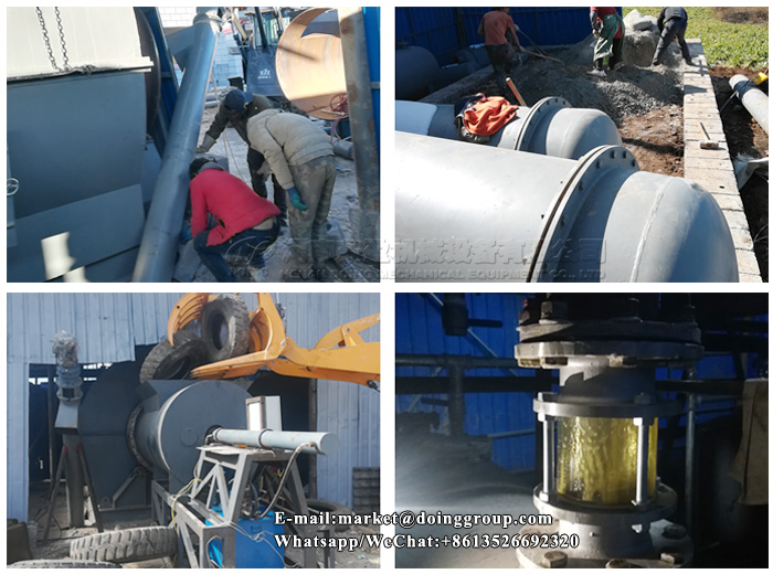 tyre recycling pyrolysis plant