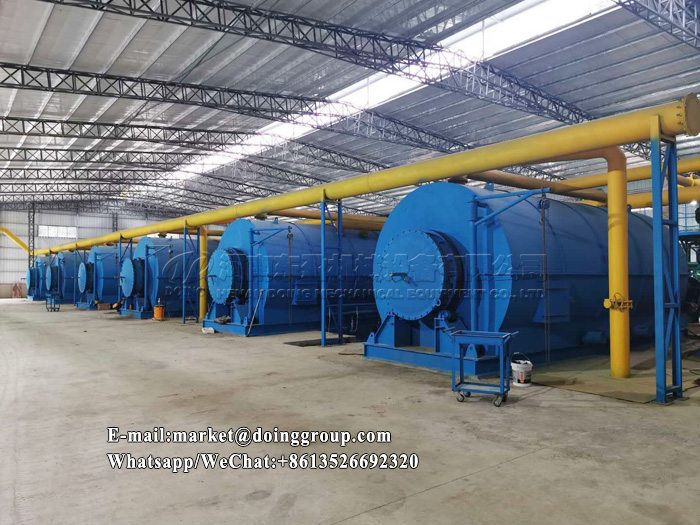 tire pyrolysis plant