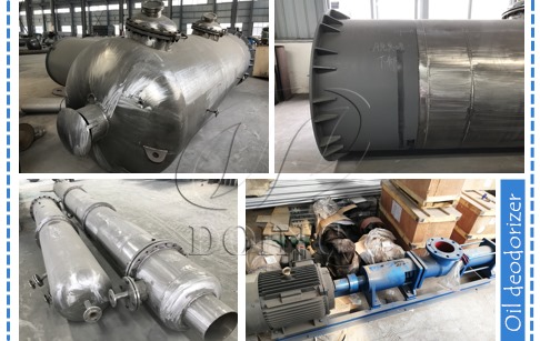 30tpd oil deodorizer machine has finished production and ready to deliver to Uganda