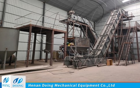 5tph palm oil processing machines are going to finish the installation in DOING Factory as model machine
