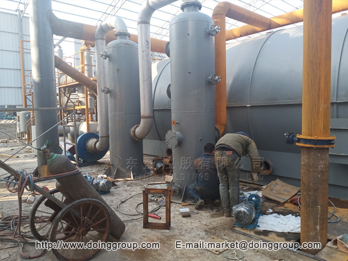 tire pyrolysis machine