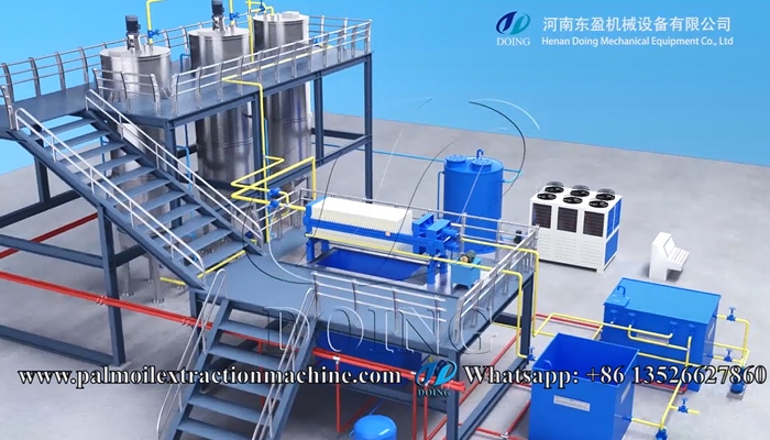 edible oil processing machine