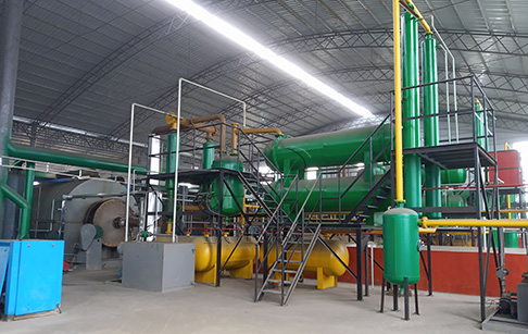 Small Plastic Pyrolysis Plant