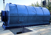 tyre recycling process pyrolysis plant 