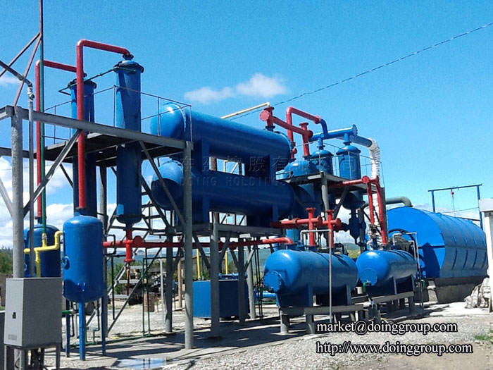 pyrolysis plant