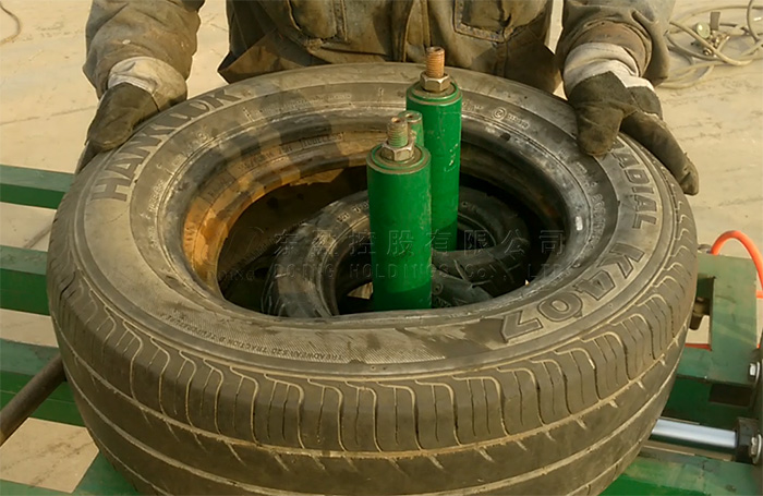 tyre doubling machine