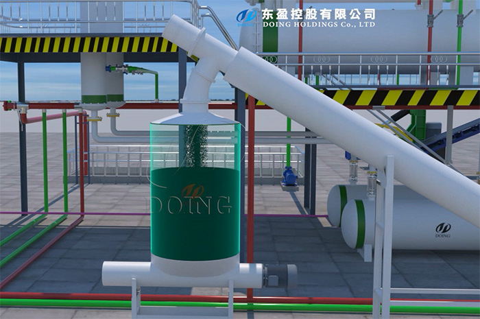 tyre pyrolysis machine