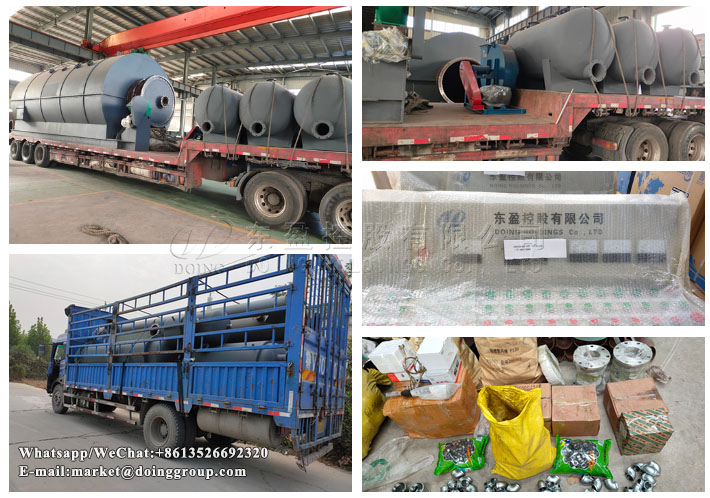 waste plastic pyrolysis plant