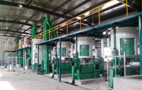 What machines are needed in soybean oil extraction process?