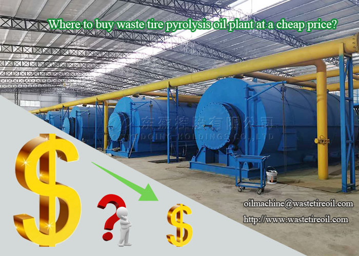 waste tyre pyrolysis plant