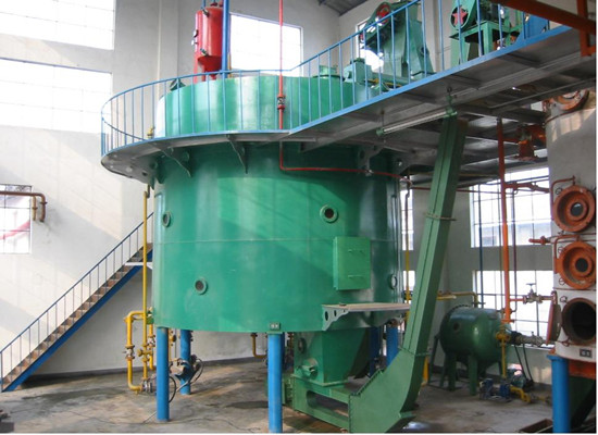 What is the extraction method of rice bran oil?