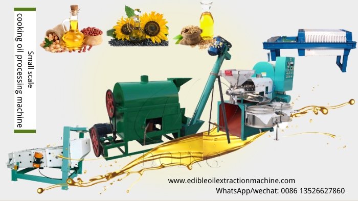 cook oil press machine