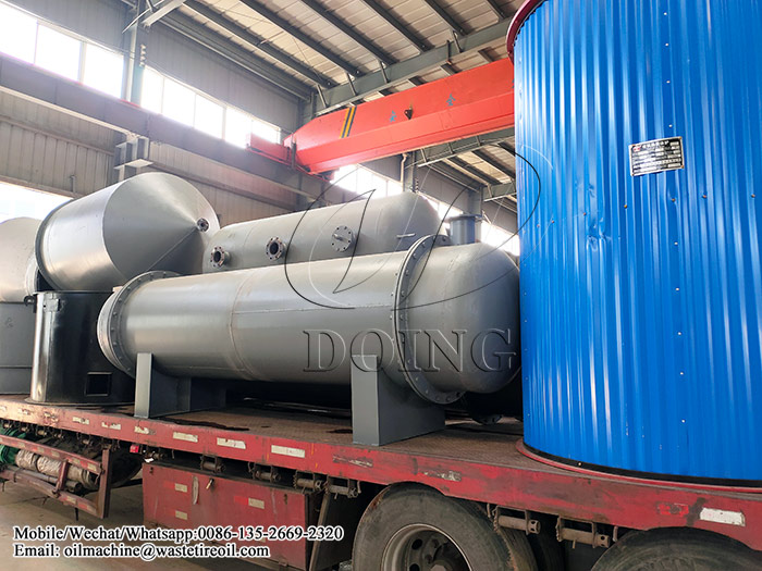 waste oil recycling to diesel machine