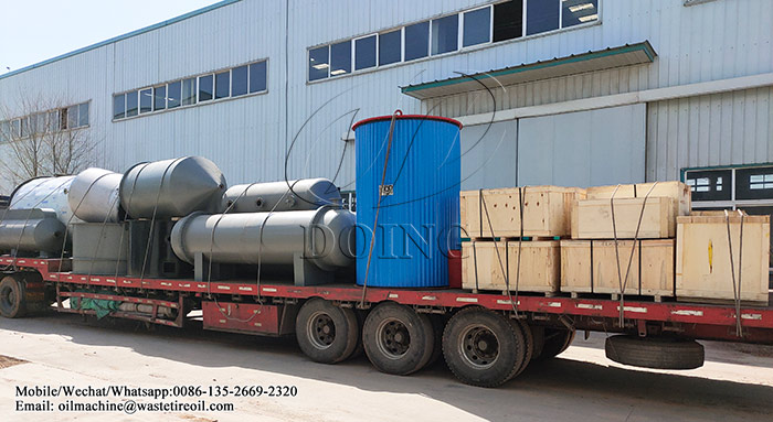 waste oil recycling to diesel machine