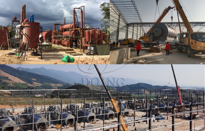 pyrolysis plant project case