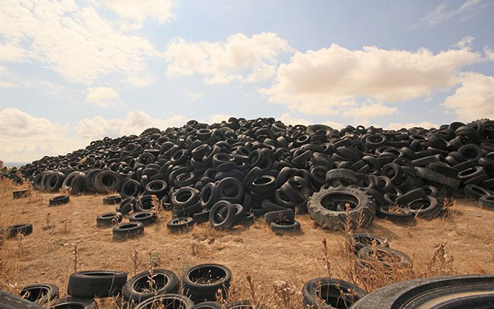 used tire 