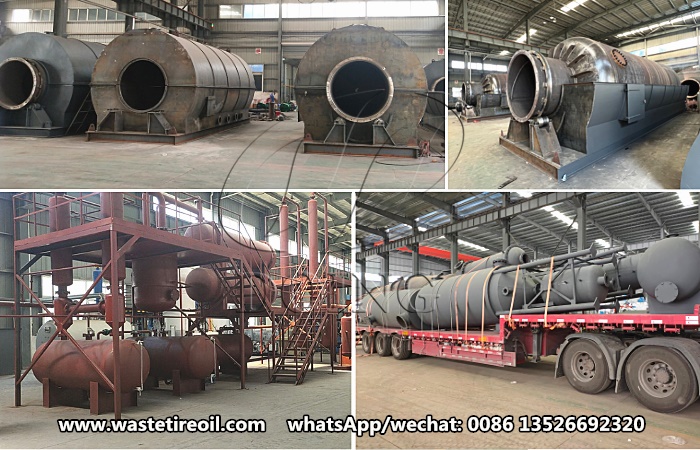 waste tire pyrolysis plant