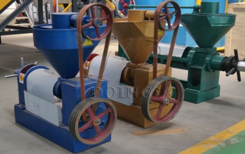 Can I use one oil press machine to process cottonseed, groundnut and soybean?