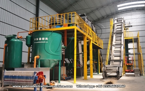 What is the palm oil making process?