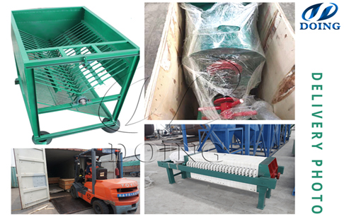 Mini palm oi production line ordered by Costa Rica’s customer has been successfully delivered