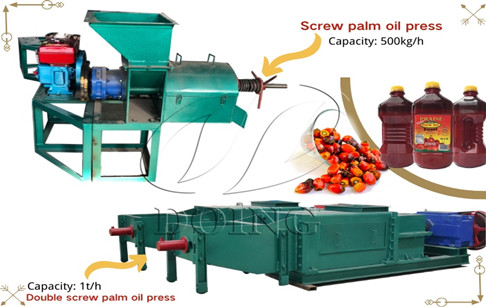 What is the difference between single and twin screw palm oil press machine?